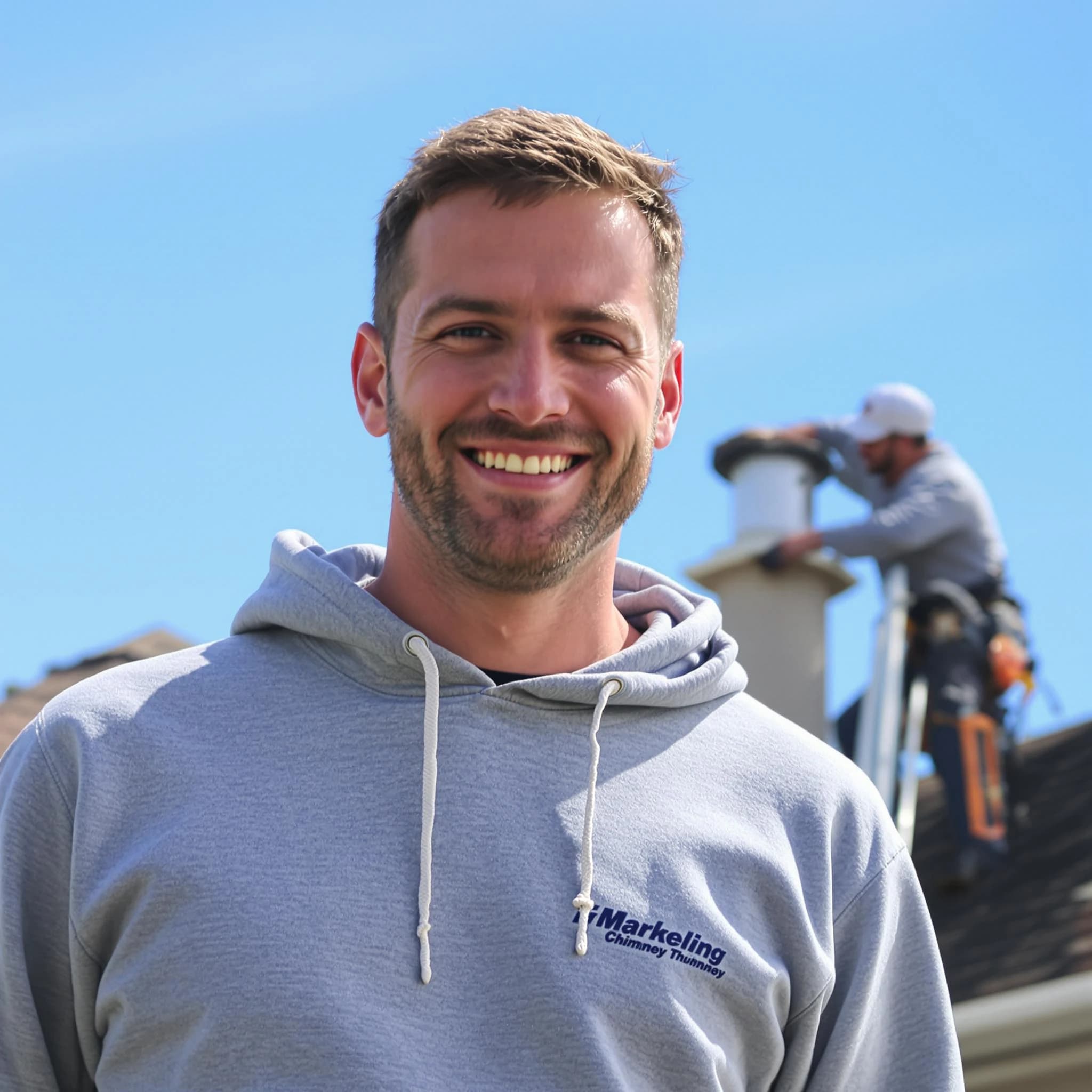 The Chamblee Chimney Sweep team.